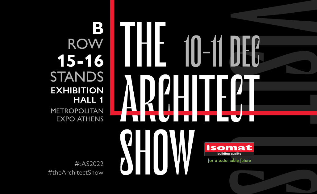 You are currently viewing Η ISOMAT στο The Architect Show 2022