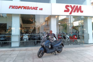 Read more about the article ΤΑΞΙΔΙ – “SYM MIDDLE EAST” Μια "περιπέτεια" με SYM JOYRIDE 300