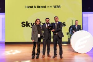 Read more about the article Η SKY express απογειώνεται στα Ermis Awards  με τις κορυφαίες διακρίσεις Brand και Client of the Year!